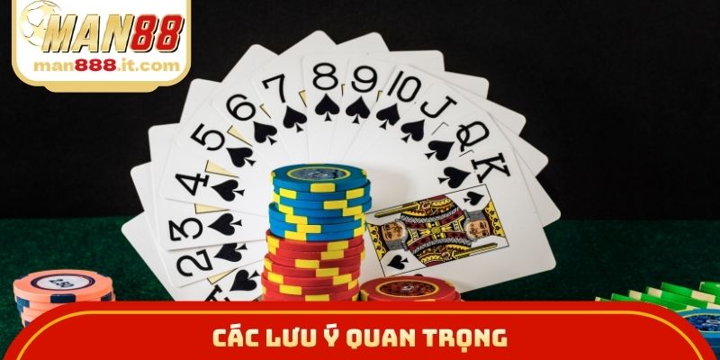 Các lưu ý quan trọng