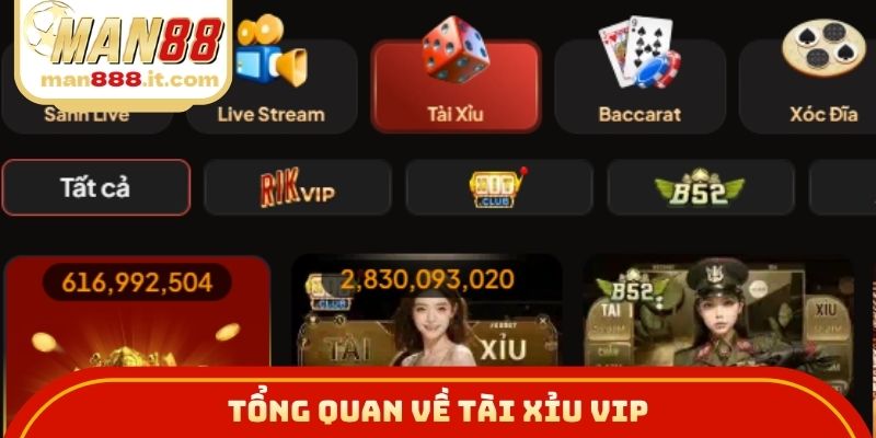 Tổng quan về tài xỉu vip